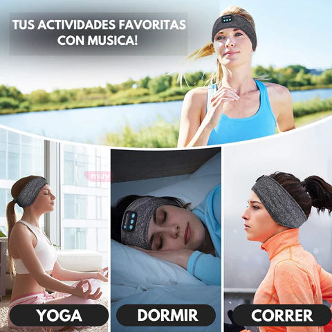 SleepyBand® Banda Bluetooth reproductor de música para dormir