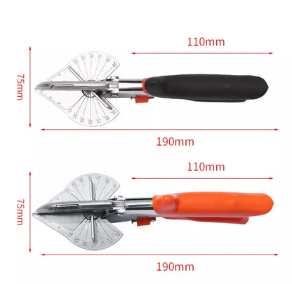 TIJERA DE CORTE MULTI-ÁNGULO DE ACERO INOXIDABLE