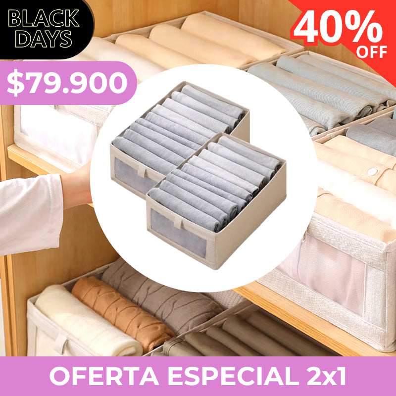 💃👗👖Organizador Plegable Ahorra Espacio - Importado 🇺🇸